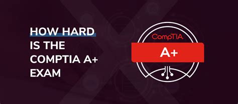 comptia a+ test hard|most difficult it security certification.